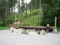 Fontaine g&eacute;ante &agrave; l'est des Pautex 1155m