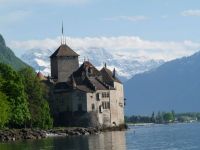 D&eacute;part depuis le Ch&acirc;teau de Chillon