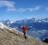 Magnifique vue durant la mont&eacute;e