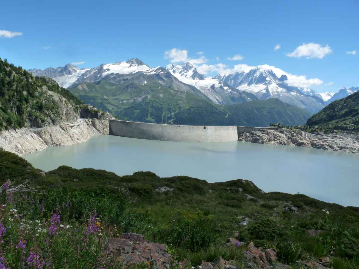 Dernière vue convexe du Barrage